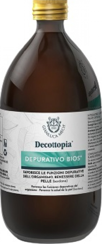 Supliment dupa tratamentul cu antibiotice Depurativo Bios Decotoppia Gianluca Mech 500 ml
