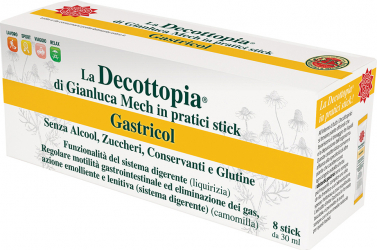 Supliment pentru arsuri gastrice Gastricol Mech Decotoppia Gianluca Mech decopocket 8stick x 30ml 
