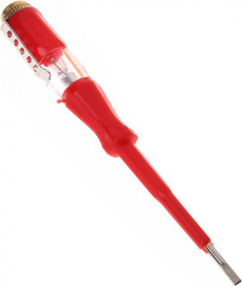 Surubelnita Pentru Test Electric Rosu 