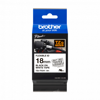 Banda de Etichete Brother TZe-FX241 