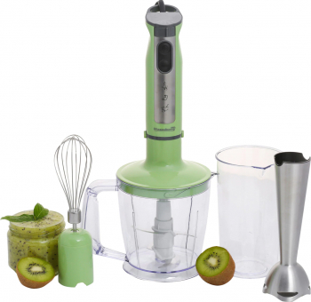 Blender De Mana Profesional Hausberg HB-7700VR 4 in 1 Turbo 1000W Verde 