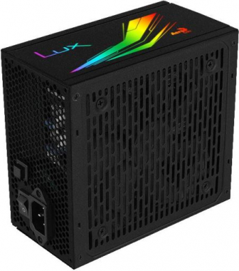 Sursa Aerocool Lux RGB 550 550W RGB Negru 