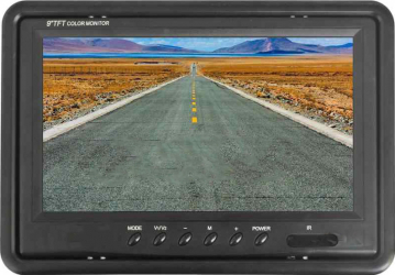 Ecran TFT 9 inch auto elSales ELS-ECR9 carcasa incastrabila suport prindere negru 
