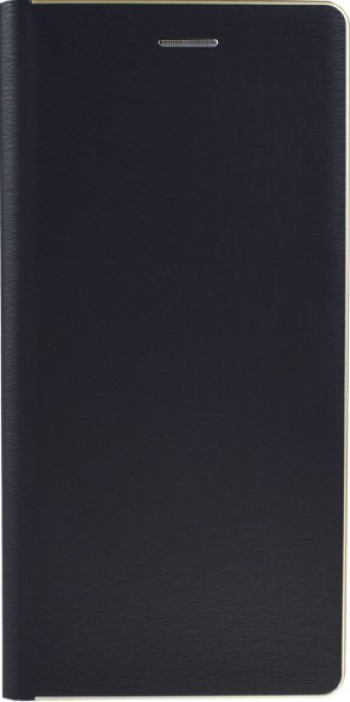 Husa Retro Book cu Inchidere Magnetica Compatibila cu Xiaomi Redmi Note 7 Neagra 