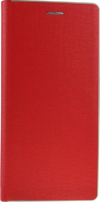 Husa Retro Book cu Inchidere Magnetica Compatibila cu Xiaomi Redmi Note 7 Rosie 