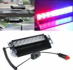 Lampa HB 803C LED stroboscop montaj parbriz 8W 