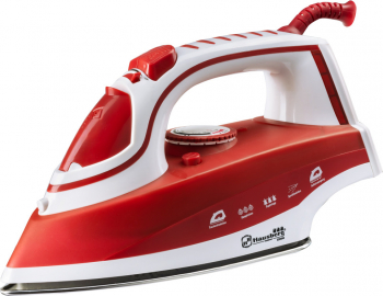 Fier de calcat Hausberg HB-7831RS 2200W Talpa inox 0.4L Alb-Rosu 