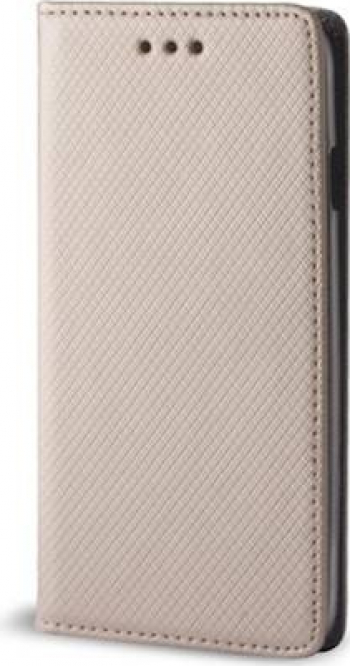 Husa flip cover pentru Samsung Galaxy A20s Crem 