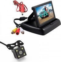 Set Ecran pliabil TFT LCD 4.3 inchi + Camera auto pentru marsarier