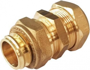 Racord alama trecere tub ondulat 16x18/22 CUPRU COBRASUN TIEMME 