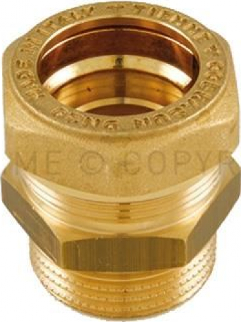 Racord alama tub ondulat 20x3/4 fil ext COBRASUN TIEMME 