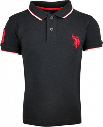 Tricou copii US Polo Black 8 ani 