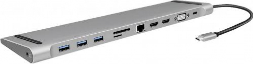 Docking Station Logilink UA0373 Universal Argintiu 