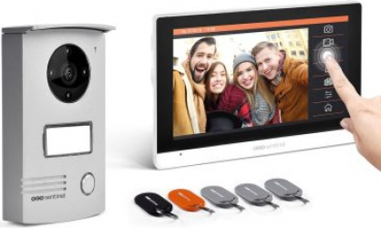 Interfon Video Cu Fir SCS Sentinel VisioKit 7 Alb