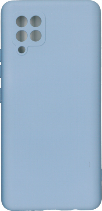 Husa Liquid din silicon mat pentru Samsung Galaxy A42 5G blue 