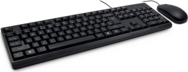 Kit tastatura + mouse Inter-Tech Nitrox NK-1000EC Negru 