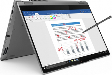 Ultrabook 2in1 Lenovo ThinkBook 14s Yoga ITL Intel Core (11th Gen) i5-1135G7 512GB SSD 16GB FullHD Win10 ProTas Mineral Grey RESIGILAT