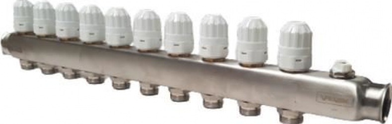 Colector termostatic inox 10 cai 6079230 VALVEX 