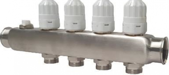 Colector termostatic inox 3 cai 6079160 VALVEX 