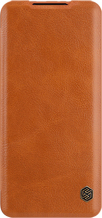Husa premium compatibila cu Xiaomi Mi 10T Lite piele ecologica Maro