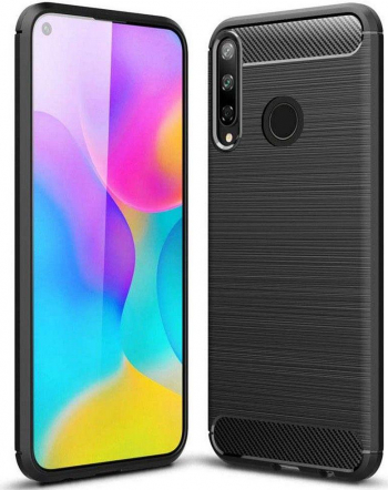 Husa premium din poliuretan Huawei Y6p Negru