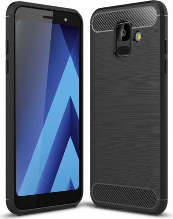 Husa premium din poliuretan Samsung Galaxy A6 2018 Negru 