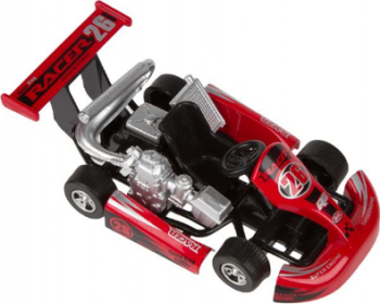 Masinuta Go Kart Metallic Red