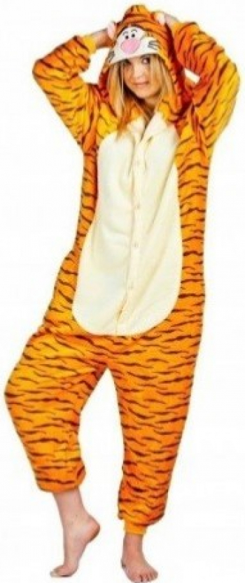 Pijama intreaga model tigru marimea S 