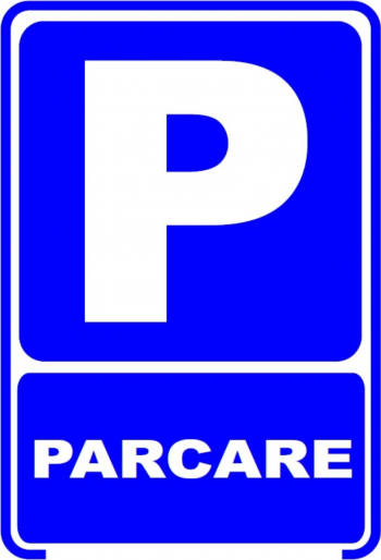 Indicator PVC A5 - Parcare 