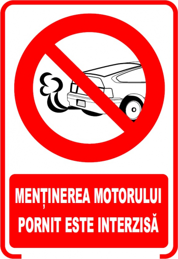 Set de 2 indicatoare A5 - MOTORUL PORNIT 