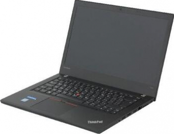 Laptop Refurbished Lenovo ThinkPad T470 Intel Core I5-6300U 2.40GHz 8GB DDR4 512GB SSD Webcam 14inch
