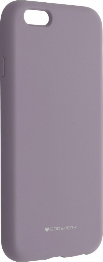 Husa din silicon Goospery pentru Iphone 6 / 6S gri lavanda 