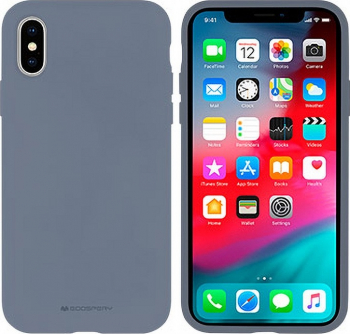 Husa din silicon Goospery pentru Iphone 7 Plus / 8 Plus Gri Lavanda 