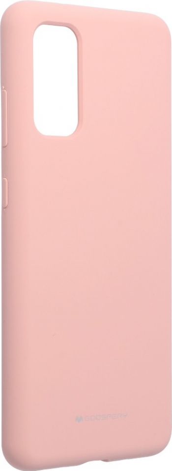 Husa din silicon Goospery pentru Samsung S20 Roz 