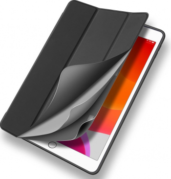 Husa iPad 10.2 2019 Functie de Stand Multi-Angle si Smart Sleep Negru 