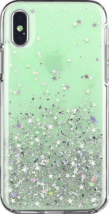 Husa Wozinsky Star Glitter Shining pentru iPhone 8 Plus / iPhone 7 Plus verde