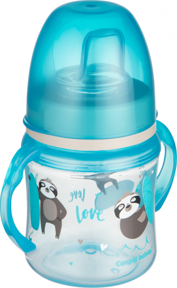 Canita antrenament - Exotic Animals - Canpol babies 120 ml bleu 