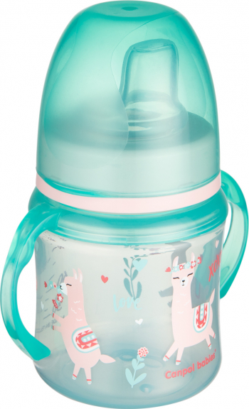 Canita antrenament - Exotic Animals - Canpol babies 120 ml verde 