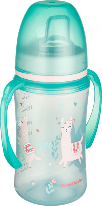 Canita antrenament - Exotic Animals - Canpol babies 240 ml verde 