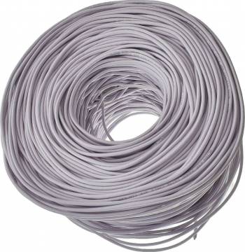 Rola cablu FTP Alien cat5e lungime 305 metri CCA AWG 24 de legatura retea ethernet gri