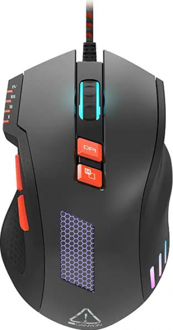 Mouse gaming Canyon Corax CND-SGM05N 6400 dpi RGB Negru 
