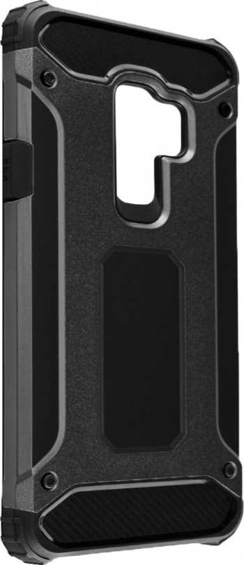 Husa din policarbonat dur compatibila cu Samsung Galaxy S9 Plus Negru 