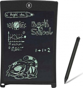 Tableta digitala 8.5 inch pentru scris si desenat cu ecran LCD negru 
