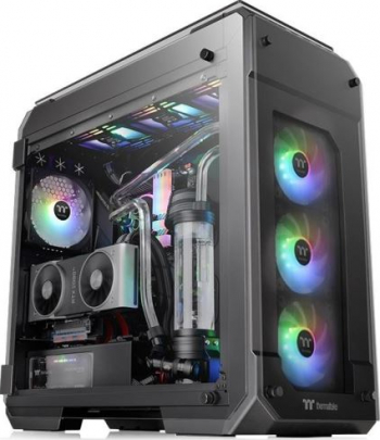 Carcasa Thermaltake View71 Tempered Glass aRGB Edition Negru 