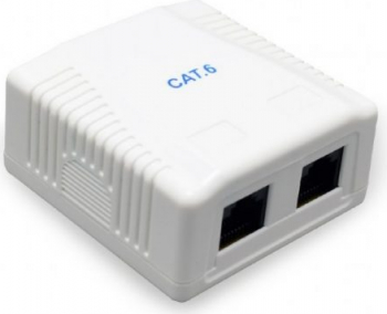 Priza Gembird RJ-45 2 iesiri UTP Cat6 Krone LSA 