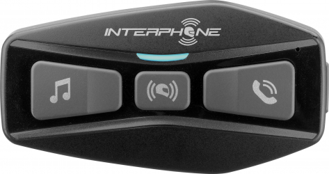 Sistem de comunicare moto Interphone U-COM2 Single Pack Conferinta de pana la 2 rideri simultan distanta 0.6Km 