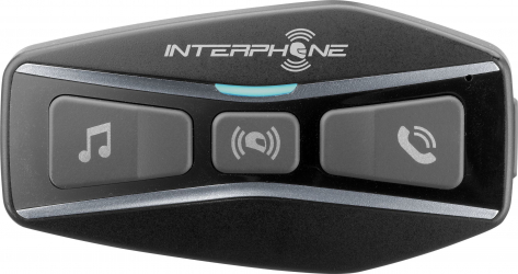 Sistem de comunicare moto Interphone U-COM4 Single Pack Conferinta de pana la 4 rideri simultan distanta 1 Km
