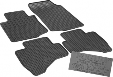 Covorase auto Toyota Aygo fabricatie 2014 - prezent 