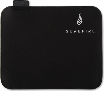 Mouse pad gaming SureFire Silent Flight RGB 320mm Negru 48812 