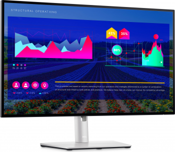 Monitor LED 27'' Dell UltraSharp U2722D WQHD 5ms IPS, 100% sRGB 100% Rec 709, ComfortView Plus, USB-C